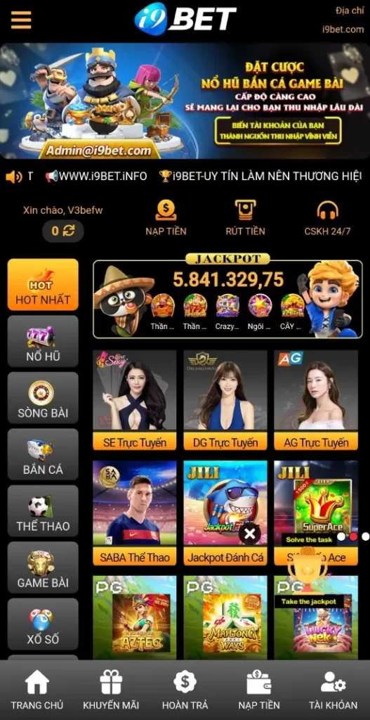 nạp tiền I9bet81