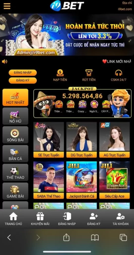 Link tải app I9bet81 IOS